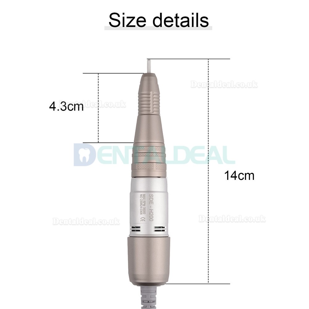 STRONG SDE-SH200 Dental Micromotor Handpiece 35000RPM 2.35mm Bur size